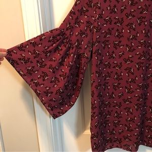 Loft Bell Sleeve Top